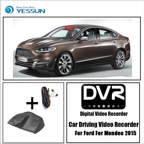 YESSUN for Ford Mondeo 2015 Car Driving Video Recorder DVR Mini Control APP Wifi Camera Registrator Dash Cam