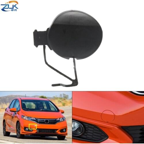 ZUK Auto Towing Eye Garnish Lid Unpainted Front For Honda For Jazz / Fit 2018-2020 GK5 OEM:71104-T5H-H50