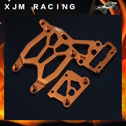 1/5 rc car HD alloy rear upper plate set for 1/5 scale hpi rovan km baja 5b parts