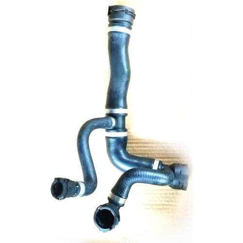 1 Pc Black Upper Transmission Radiator Coolant Hose 17127519255 For BMW E60