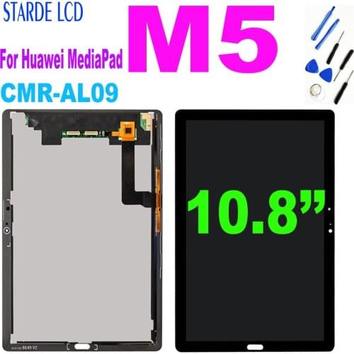 10.8" LCD For Huawei MediaPad M5 10.8 CMR-AL09 LCD Display Panel with Touch Screen Digitizer Sensor Assembly
