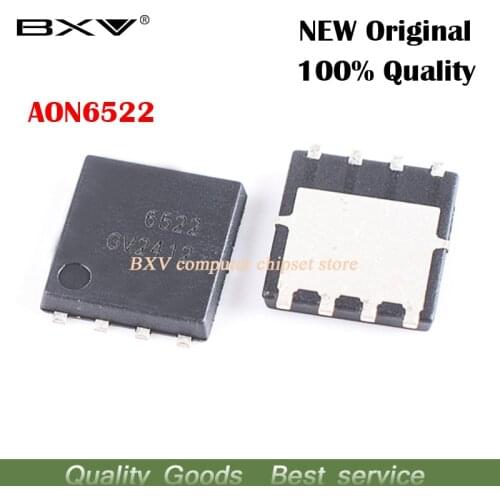 5pcs AON6522 AO6522 6522 MOSFET QFN-8 new original free shipping