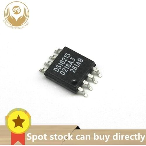 5PCS DS1821S DS1821 SOP8