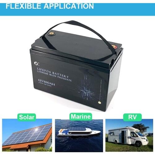 4000 Cycle Life 100Ah lithium iron phosphate battery 12v 100ah valence storage lifepo4 smart battery box