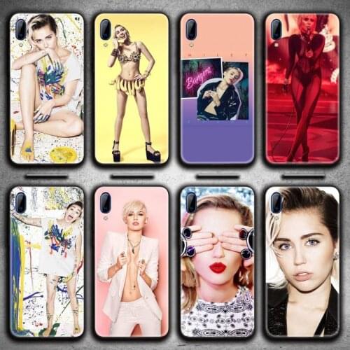 American singer Miley Cyrus Phone Case For Vivo Y91c Y17 Y51 Y67 Y55 Y7s Y81S Y19 V17 vivos5