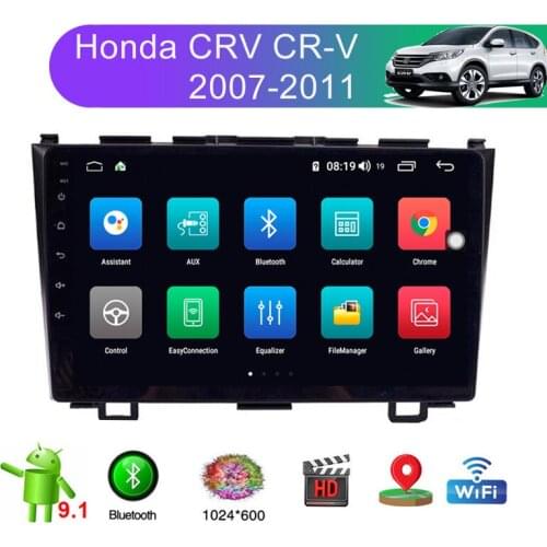 Android Car Radio GPS Navigation Audio Player For Honda CRV CR-V 2006 2007 2008 2010 2011 2012 Car Multimedia Video Player WIFI