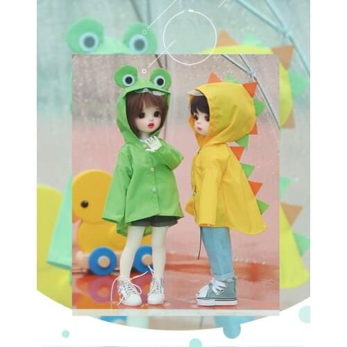 1/6Doll Rain Coat Yosd Rainwear 1/6BJD Outfit