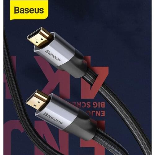 Baseus 4K HD To 4K HD Cable Same-Screen HD Conversion Cable Adapter Audio and Video Syne Output Cable For Projection HD TV