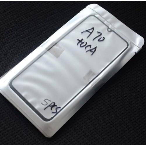 5PCS Front Outer Screen Glass OCA Glue for Samsung A10 A20 A30 A40 A50 A70 A51 A71 A10S A30S Touch Panel Lens Cover Lamination