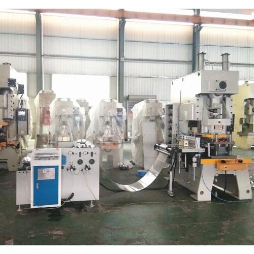 Aluminum Foil Container Making Machine With Moulds and Feeder Punching Machine