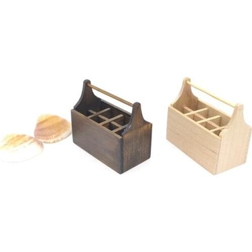 1/12 Dollhouse Miniature Toolbox Model Accessories Mini Simulation Toys for Doll House Decoration
