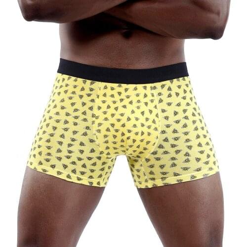 Mens Panties Sexy Boxershorts Cotton Gay Underwear for Man Boxers Shorts Hot Homme Slip Underpants Male Fashion Brand Calson