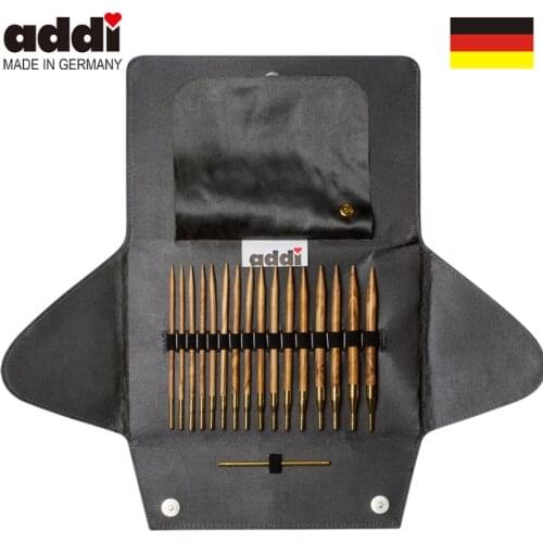 Addi Click Nature Interchangeable Circular Knitting Needle Set 281-7 648-7 240-7 243-7 601-2 670-7 650-2 680-2 570-7
