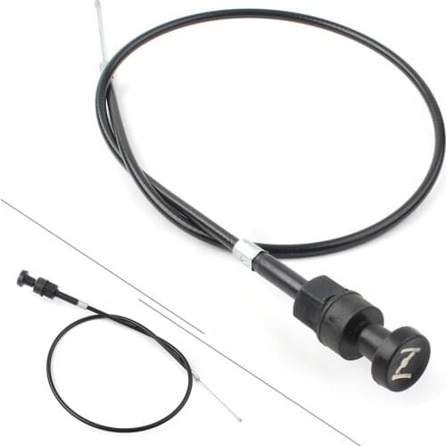 For Yamaha PW50 Y-Zinger PEEWEE 50 Yzinger Mini Dirt Bike Motorcycle Push Pull Choke Throttle Cable Wire Black