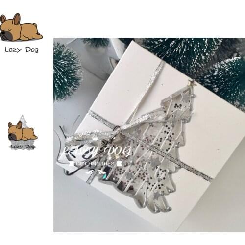 Christmas Tree Metal Cutting Dies Scrapbooking Stencil DIY Decorative Craft Embossing Die Cuts Card Making New Dies For 2019