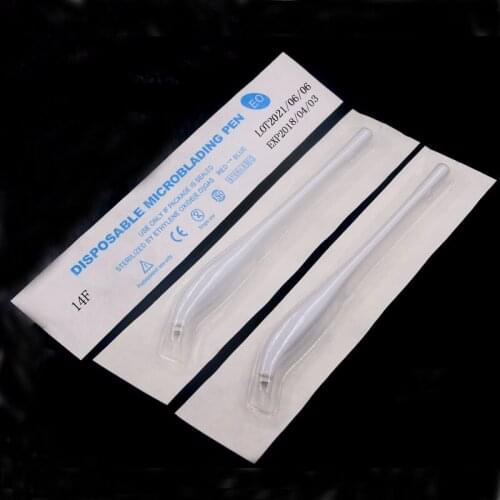 Wholesale 10pcs Sterilized Disposable Microblading Pen Manual Eyebrow Tattoo Tebori Pen Microblading Hand Tools for sale