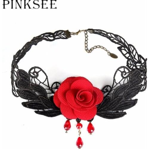 Кружевные чокеры Pinksee China At AliExpress