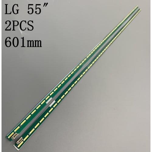 2pcs x LED Backlight Strip 55" V15.5 ART3 UD R/L for LG 55UF6450 55UH6150 55UF6430 LC550EGE 6916L2318A 6916L2319A 6922L-0159A