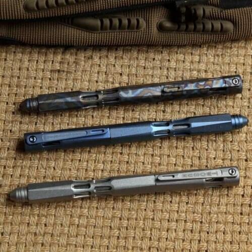 Titanium alloy Tactical pen GirlsSelf-Defense Pen Break Window Defence Supplies Survival EDC Tools Self-defense