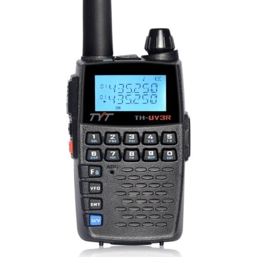 TYT UV-3R Dual Band Two Way Radio VOX VHF/UHF Portable Ham Transmitter Mini Walkie Talkies Repeater Offset Outdoor Intercom