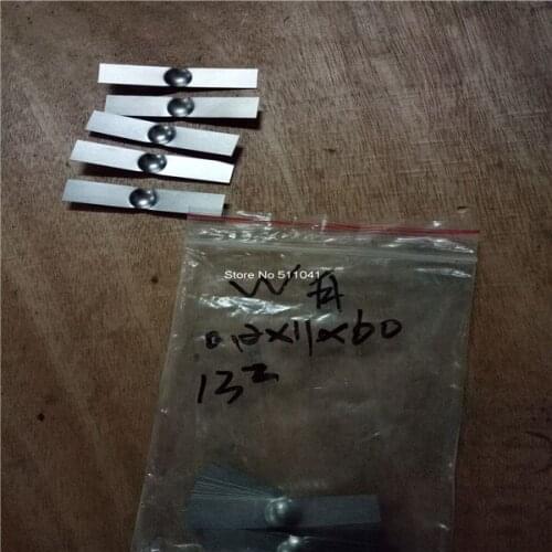 W Tungsten Boats ,0.2mm thick,11mm width,60mm length, Tungsten evaporation boats for vacuum metalizing,100pcs wholesale