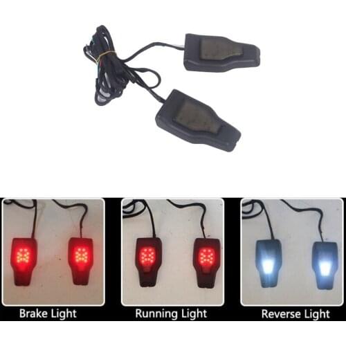 Tail Glass Hinge Lights High Tailgate LED 3RD Brake Rear Lamp for Jeep Wrangler JL 18-21