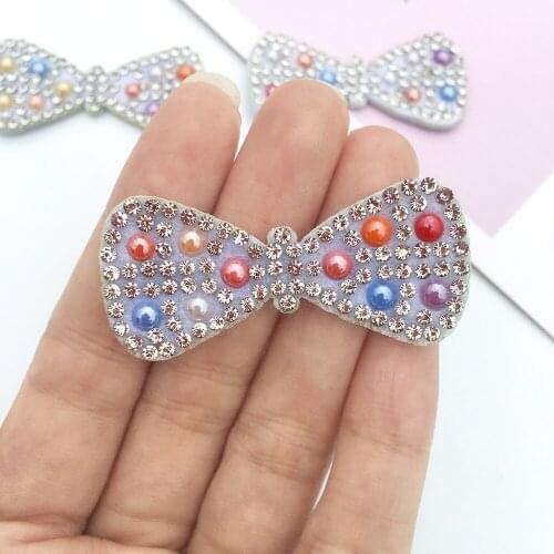 20PCS New Ceramic Rhinestone Diamond Patch Dress Skirt Bag Childrens Hairpin Accessories Pegatinas Ropa Plancha