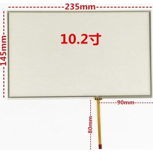 234*145 AT102TN03 V.9 AT102TN03 V.1 AT102TN03 V.8 10.2 inch touch screen 235*145