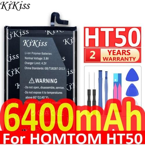 6400mAh Big Power New Battery for 5.5inch Homtom HT50 Mobile Phone Battery