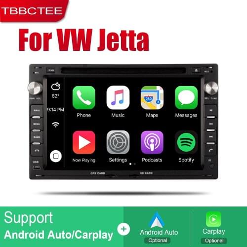 TBBCTEE Auto Radio 2 Din Android Car DVD Player For Volkswagen VW Jetta 1999~2005 GPS Navigation BT Wifi Map Multimedia