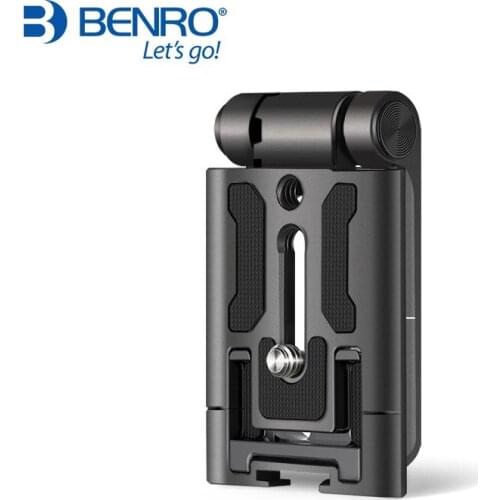 Benro quick release plate MPU70P SLR camera tripod mobile phone camera PTZ telephoto lens professional quick release plate