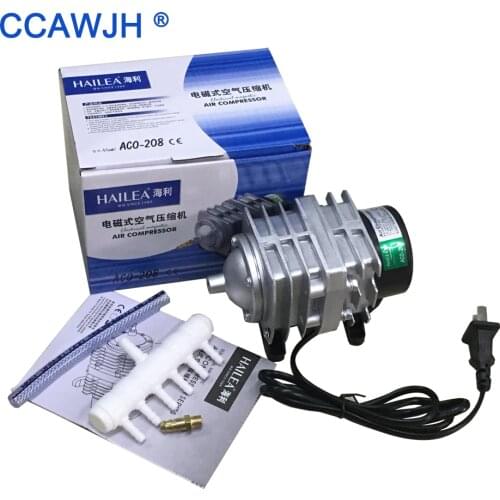 ACO208 45L/min 25W Electrical Magnetic Air Compressor For Aquarium and Tube Ozone Generator 1pc Starts + Free Shipping