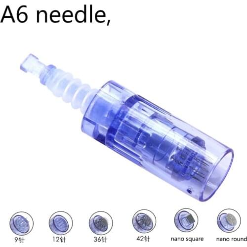 100pcs A6 Dr Pen Microneedling Cartridge Needle 9/12/36/42pin Tattoo Cartridge Needles for Derma Pen Tattoo Needle