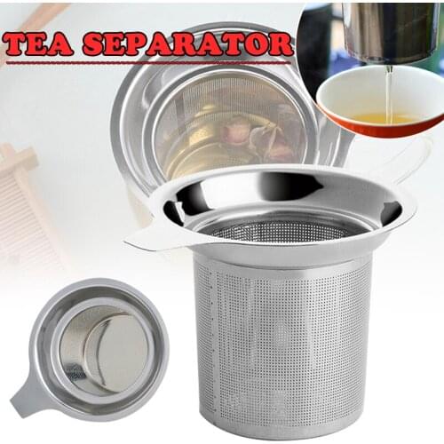Stainless Steel Tea Strainers Tea Mesh Infuser Kitchen Reusable Strainer Loose Tea Leaf Filter Teapots Tool Teaware Accessories