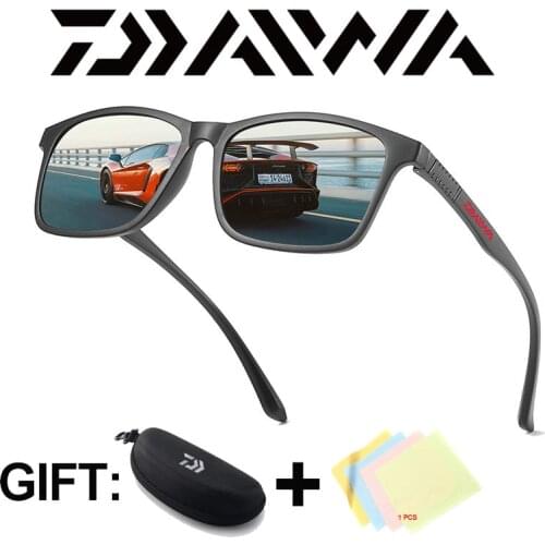 2021 DAIWA New Polarized Sunglasses Mens Driving Shades Male Sun Glasses Vintage Travel Fishing Classic Sun Glasses
