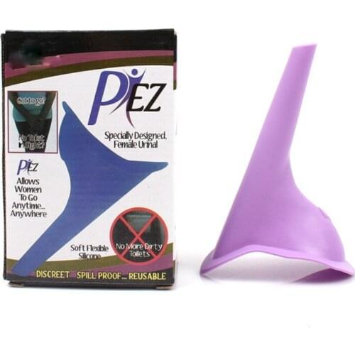 High Quality Portable Women Camping Urine Device Funnel Urinal Female Travel Urination Toilet Women Stand Up Pee Soft Silicone
