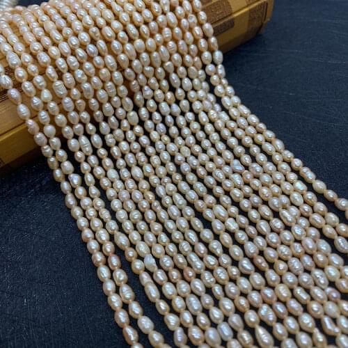 A Grade High-quality Natural Freshwater Pearl Specification 4.2mm Making DIY Ladies Commonly Used Elegant Bracelet Jewelry