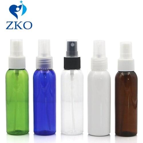 1pcs 60ml Transparent PET Cosmetic Fine Mist Spray Portable Sub-bottle Perfume Pump Bottles Empty Refillable Travel Container