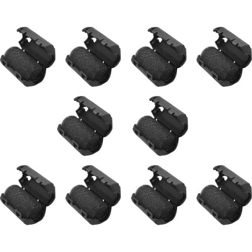 10pcs/pack ABS Anti Static Filament Filter 1.75mm 3mm Easy Use 3D Printer Cleaner Dust Removal Professional Foam Block Universal