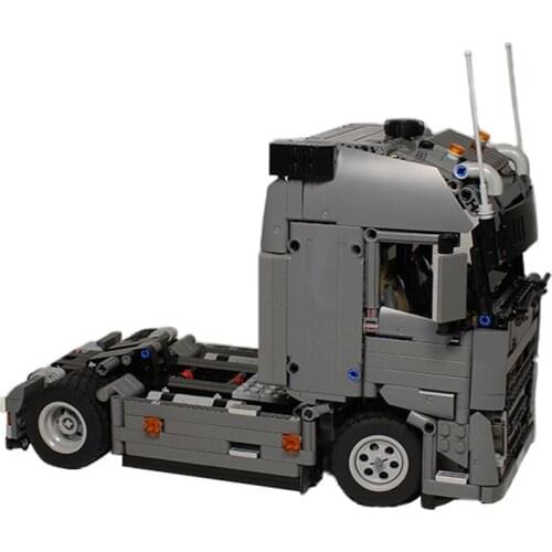 1073pcs technology engineering truck building block FH tractor DIY assembly structure childrens toys Christmas gift MOC-37849