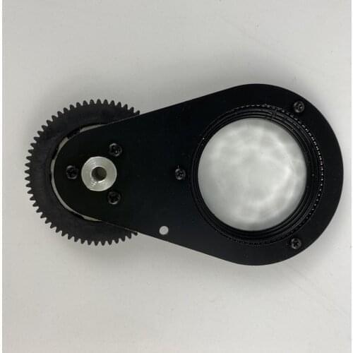 12pcs/lot 46mm Diameter Beam Light 200 230 Spare Parts 8+16 Prism 5R 7R Moving Head Light Beam 8+16Prism Fitting Atomizing Lens