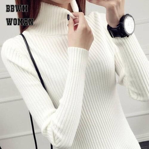 2019 Winter Warm Slim Tight Women Sweater 4 Colors Can Choose Female Sweaters