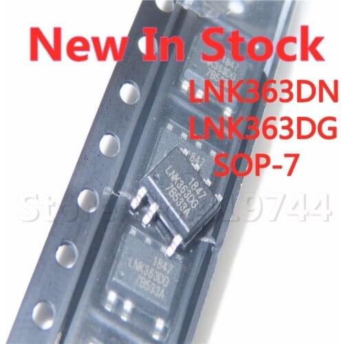 5PCS/LOT LNK363 LNK363DN SOP-7 LNK363DG power management chip In Stock NEW original IC