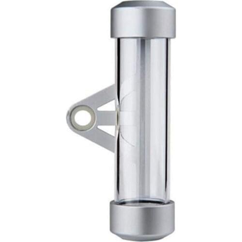 Aluminum Cylindrical Thumbnail Tube + ABS for motorcycle