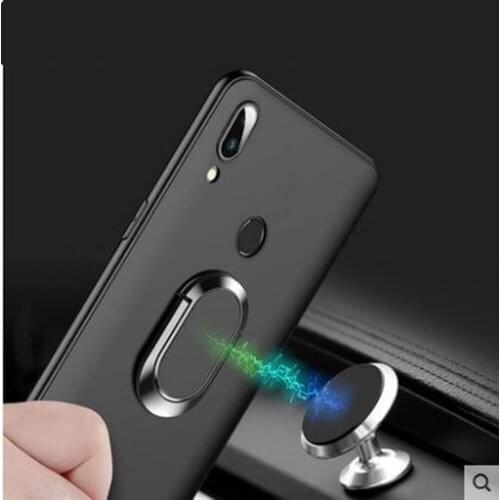 Huawei Y9 2019 Case Finger Ring Holder Soft TPU Case For Huawei Y9 2019 Y 9 2019 Y92019 JKM-LX1 JKM-LX2 JKM-LX3 6.5 inch Fundas