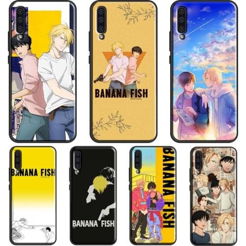 Banana Fish Anime Case For Samsung A52 A12 A32 A72 A21S A20e A21S A31 A51 A71 A10 A02S A50 A70 Back Cover