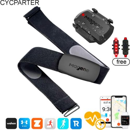 Magene Sensor Heart Rate Sensor Chest Strap Cadence Sensor S3+ Cycling Speed Cadence Sensor Fitness Bicycle Sensor ANT+ Garmin