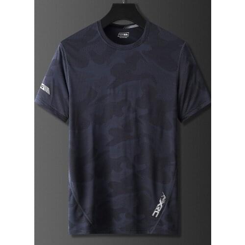 New Summer T Shirt Training Men Sports Running Shirt Elasticity Mans T-Shirt Gyms Fitness Muscle T Shirt Rashguard for Men