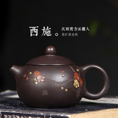 Vermilion clay, Xishi pot, handmade clay painting, tea pot, tea set manufacturer, one piece issued on behalf of others