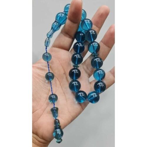 Islamic Tasbih Muslim Rosary Beads 33 Prayer Rosary For Men Bracelet For Men Accessory amber oltu amber stone Handmade Turkey